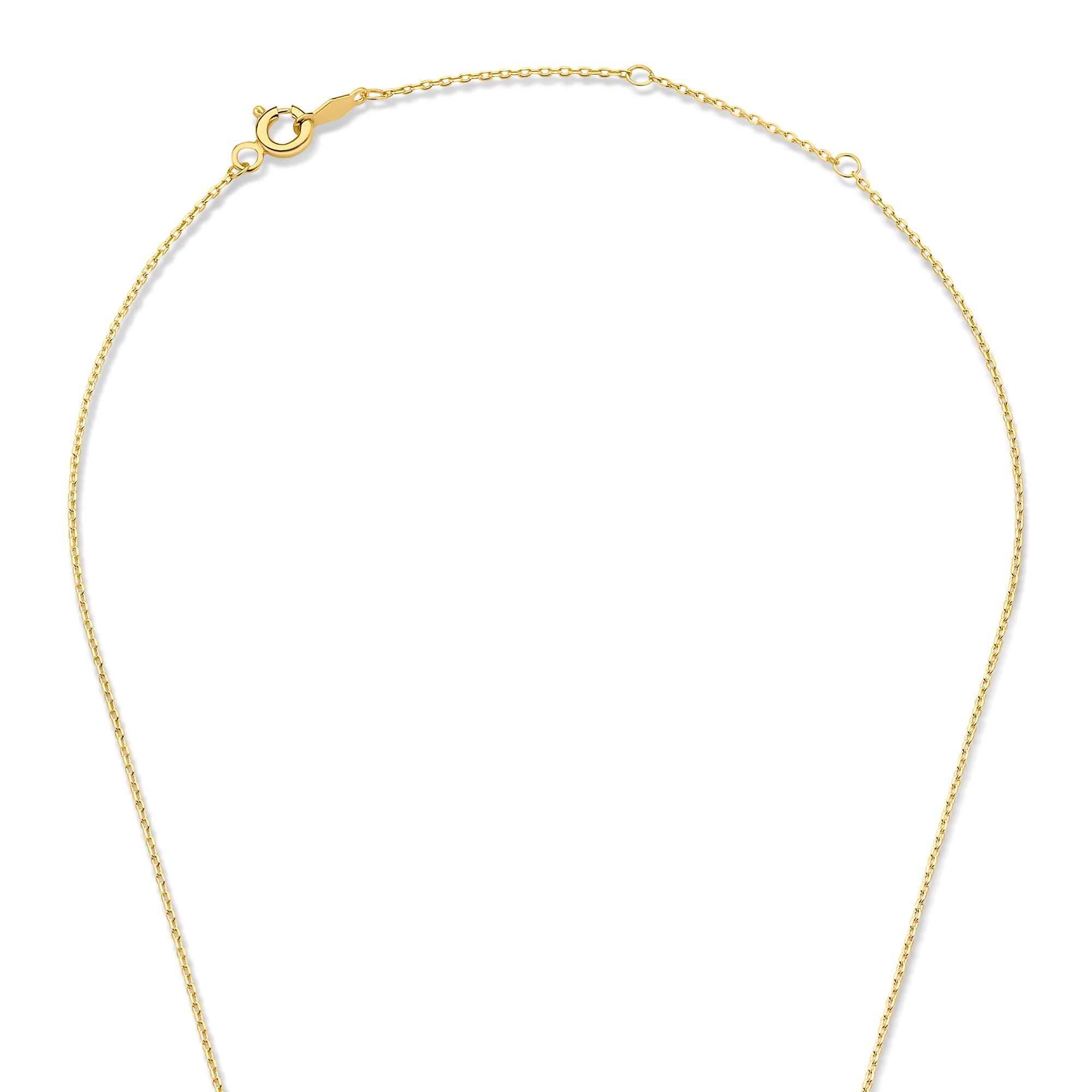 Le Mary DuChamp | Gouden ketting met initiaal