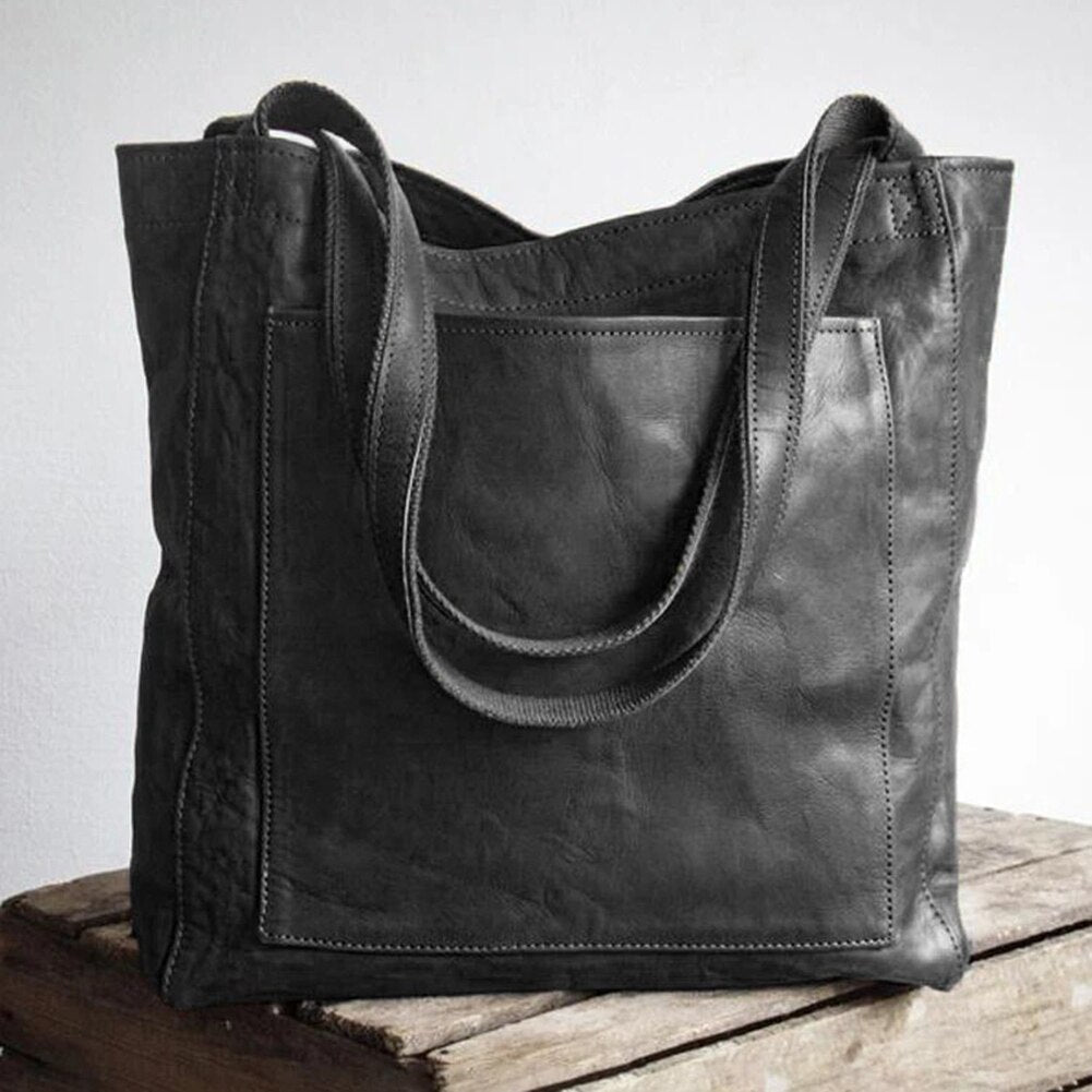 MARIJA™ | ELEGANTE LEDEREN SHOPPER