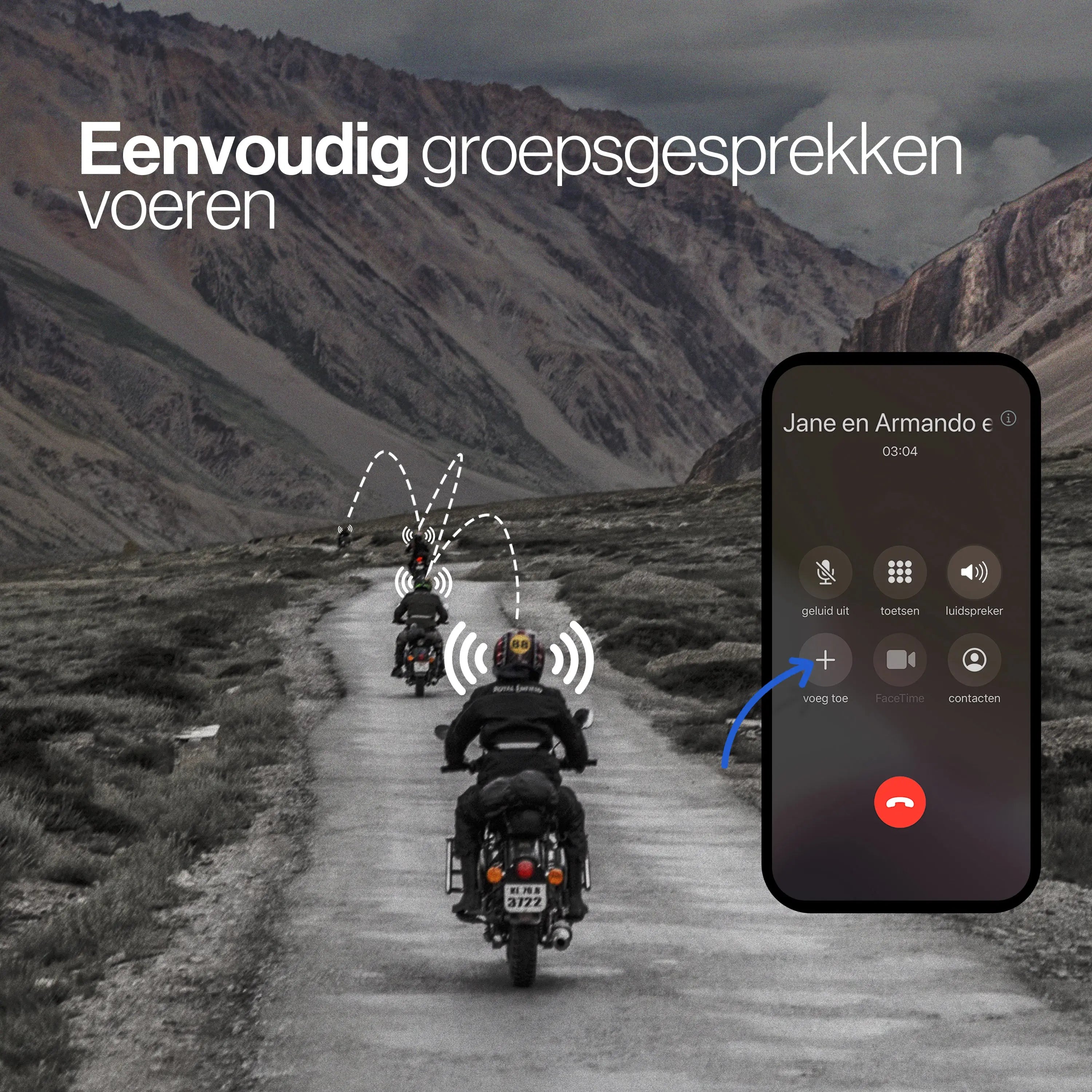HEARPRO L1 Pro Motorhelm Headset