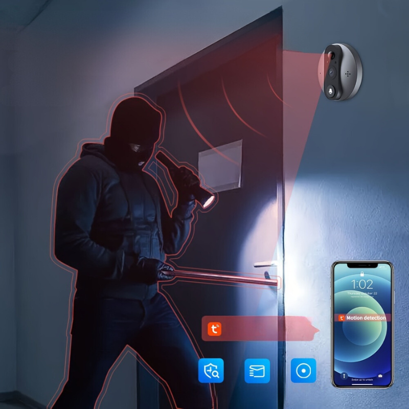 Lumisafe Camera – Geavanceerde Buitenbeveiliging met IP-connectiviteit