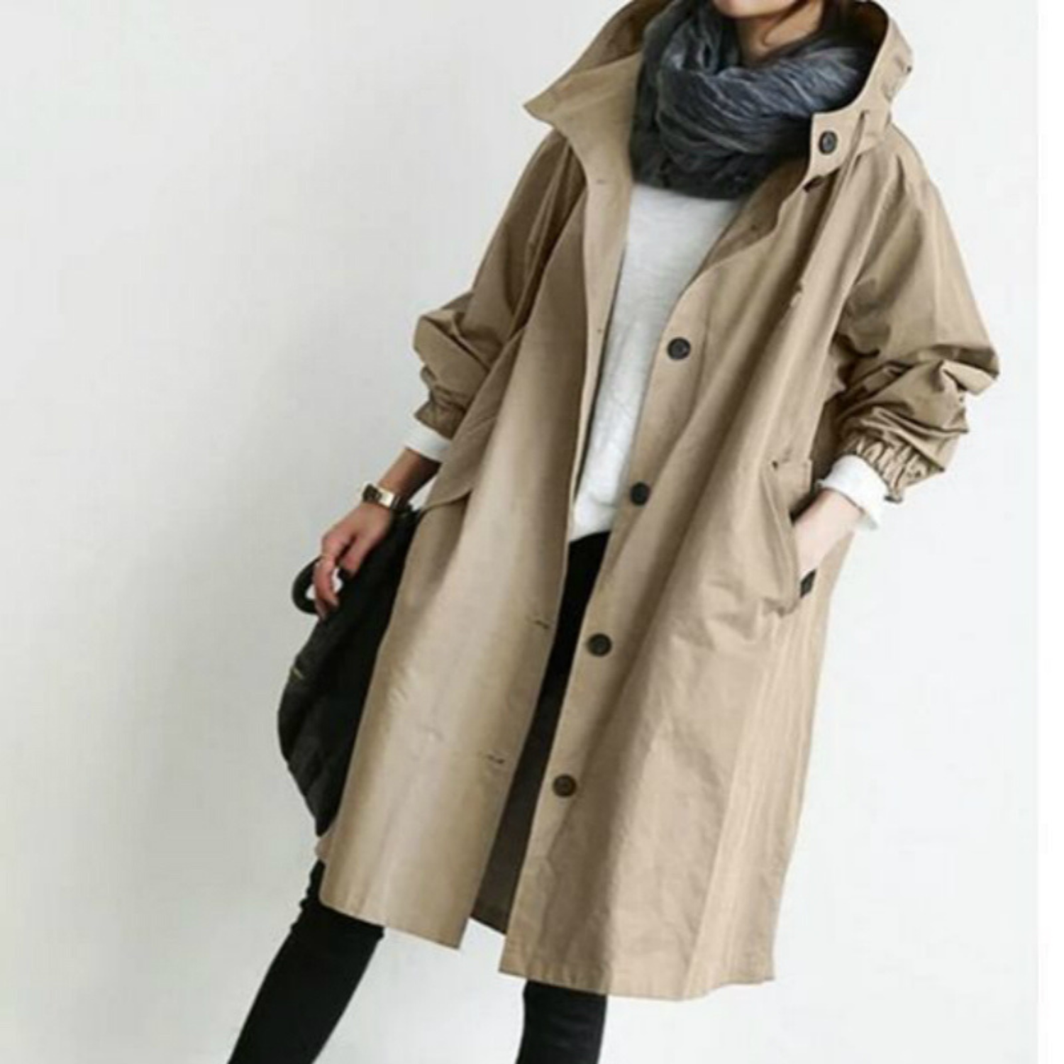 Women's Coat - Trench Coat - Ideal for all seasons