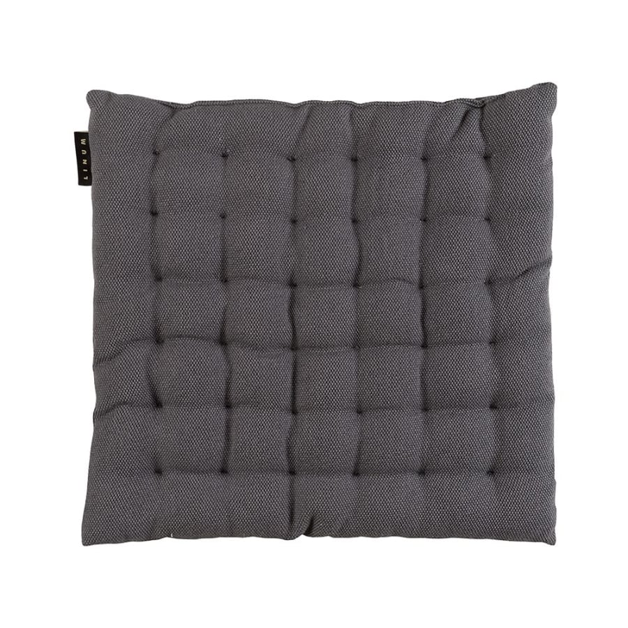 Sella Gewatteerd Stoelkussen 40 x 40 cm - Zacht Zitkussen met Gestikte Vierkanten en 3 cm Vulling - Voor Eetkamerstoel, Keukenstoel en Bank