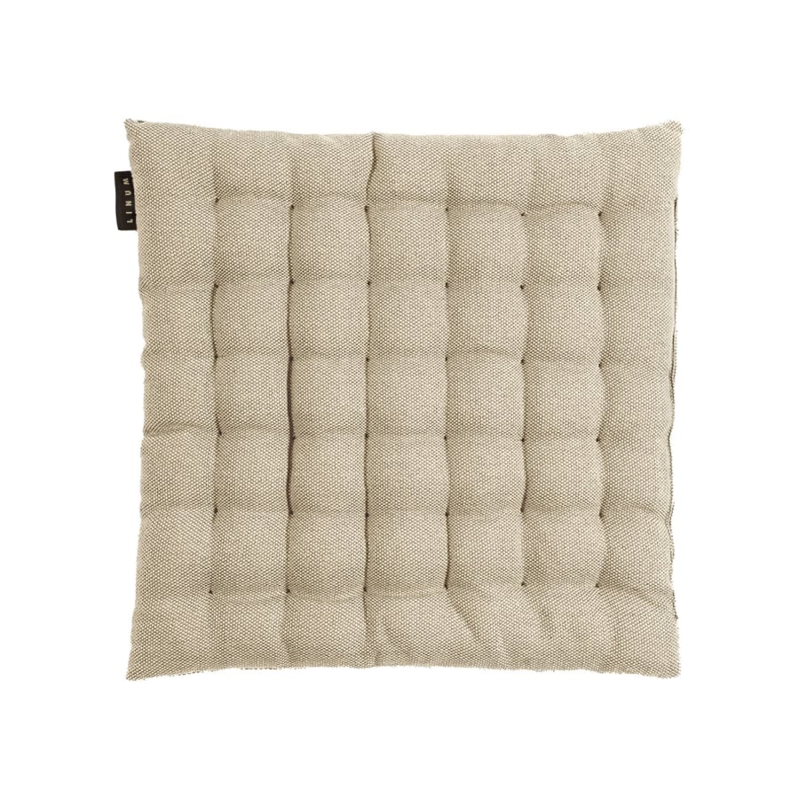 Sella Gewatteerd Stoelkussen 40 x 40 cm - Zacht Zitkussen met Gestikte Vierkanten en 3 cm Vulling - Voor Eetkamerstoel, Keukenstoel en Bank