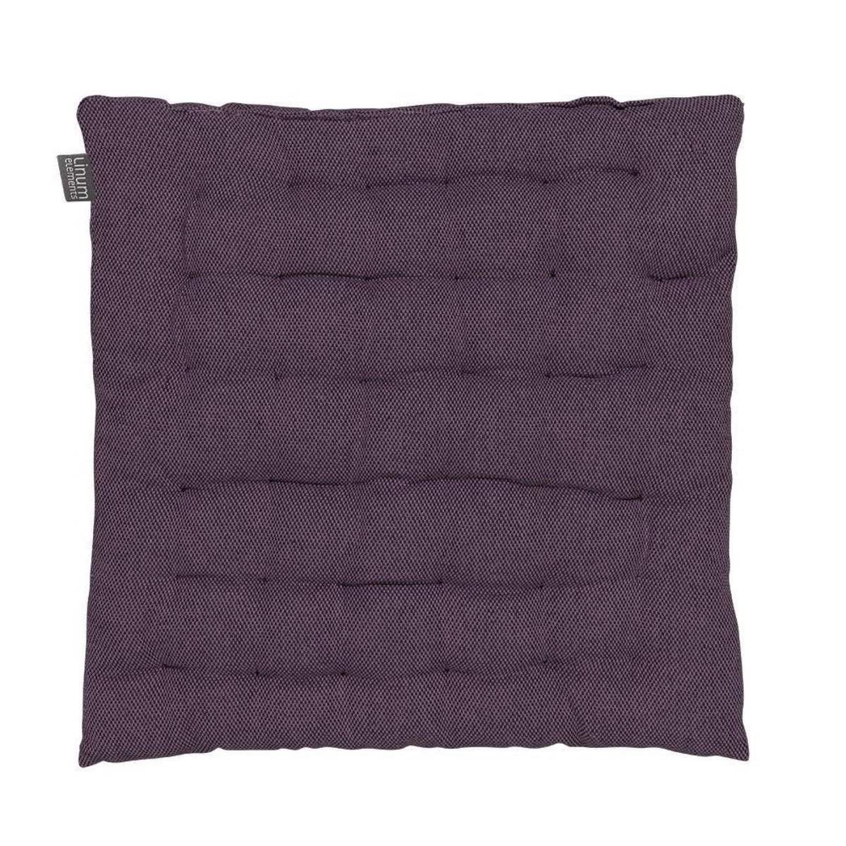 Sella Gewatteerd Stoelkussen 40 x 40 cm - Zacht Zitkussen met Gestikte Vierkanten en 3 cm Vulling - Voor Eetkamerstoel, Keukenstoel en Bank