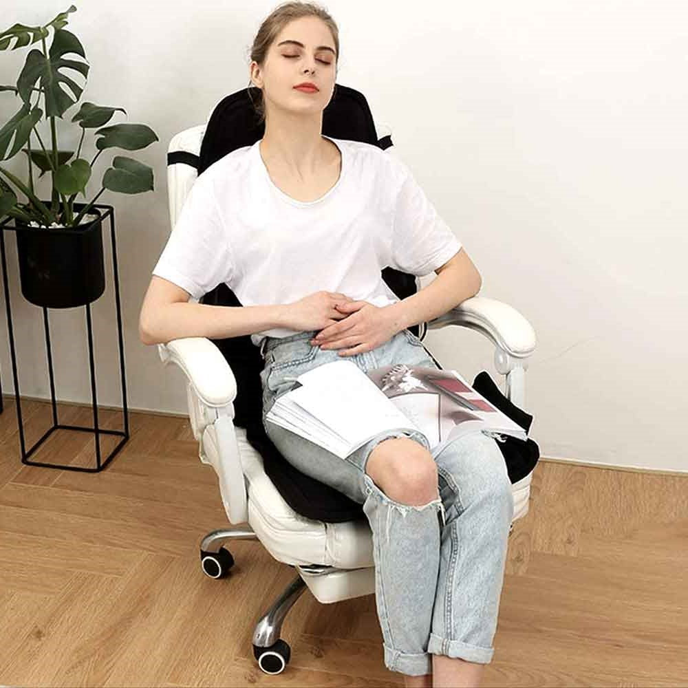 Massagestoelkussen met Verwarming en 8 Instelbare Massagezones voor Auto en Thuis