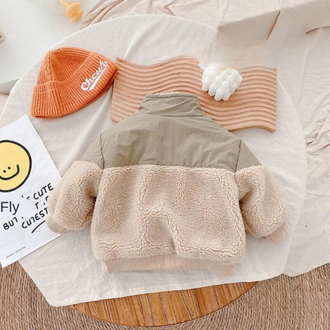 Mini Style | Super Warm - Fleece Lamswol Jas