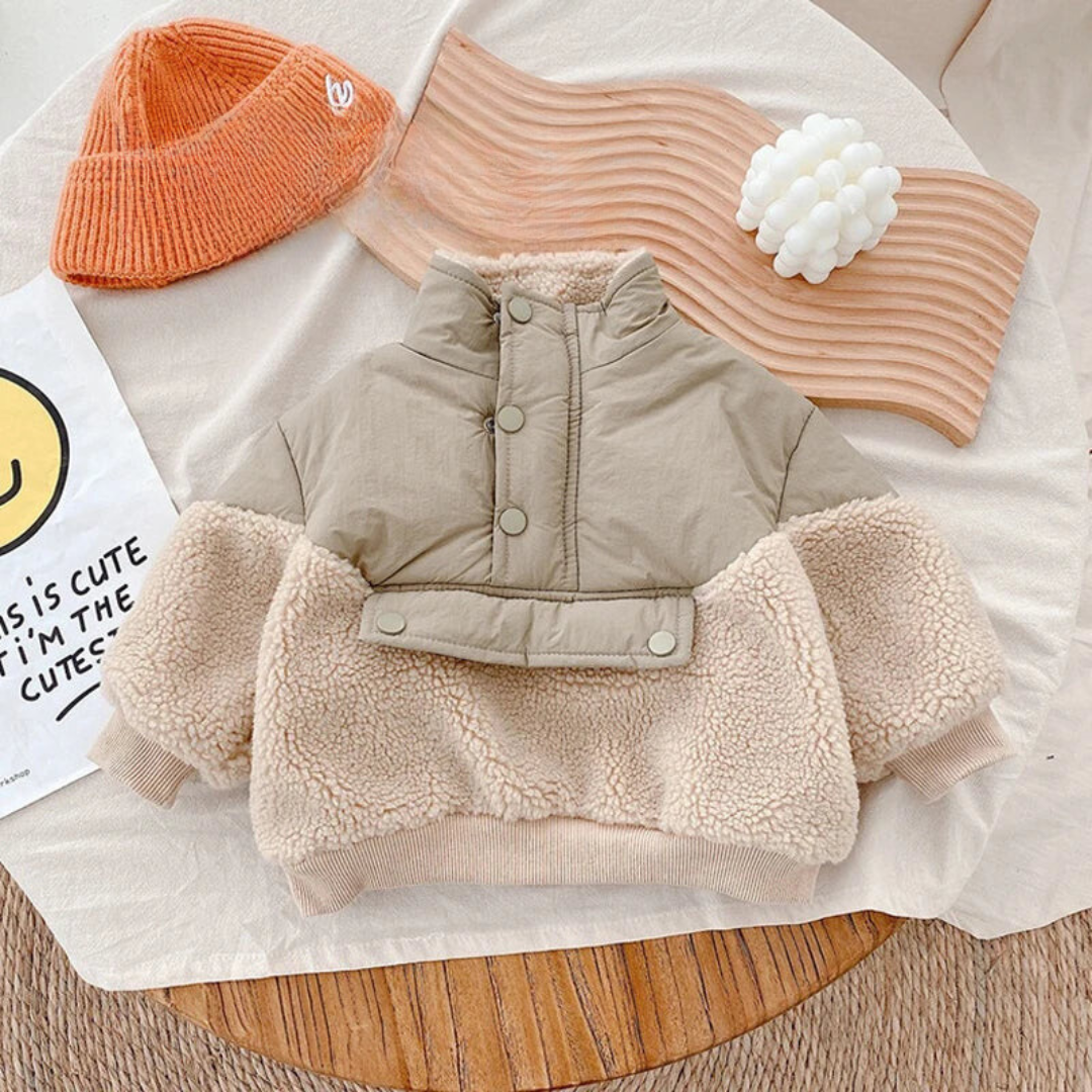 Mini Style | Super Warm - Fleece Lamswol Jas