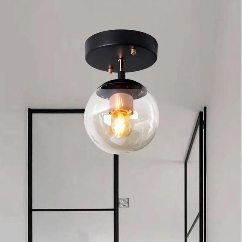 Moderne Glazen Bol Plafondlamp