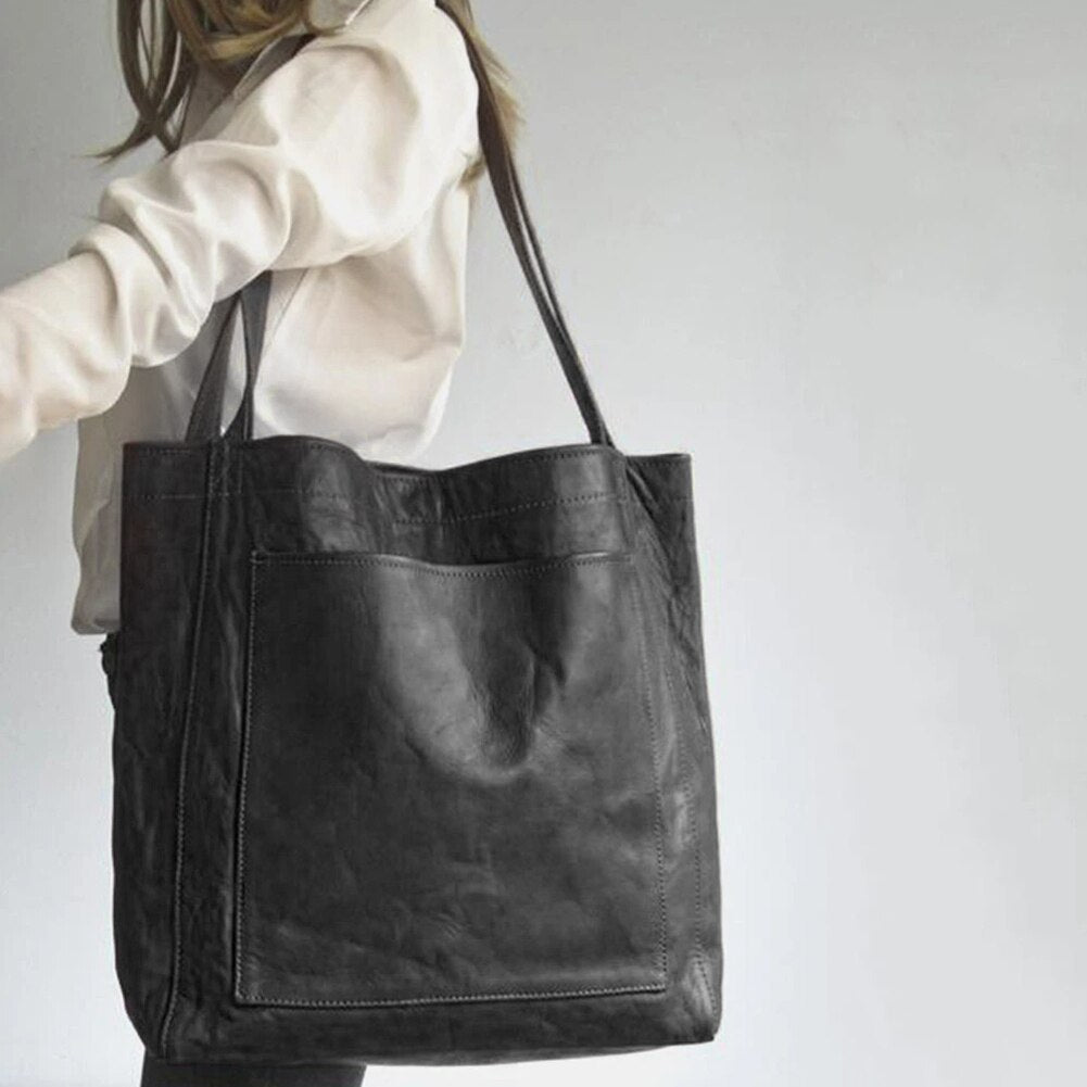 MARIJA™ | ELEGANTE LEDEREN SHOPPER