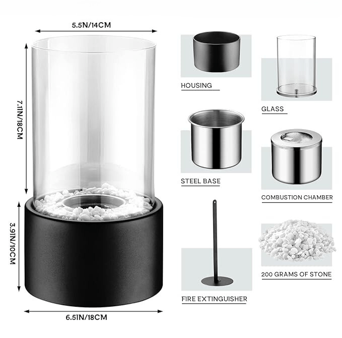 Everlasting Flame Olie Lamp – Klassieke Elegantie met Moderne Functionaliteit