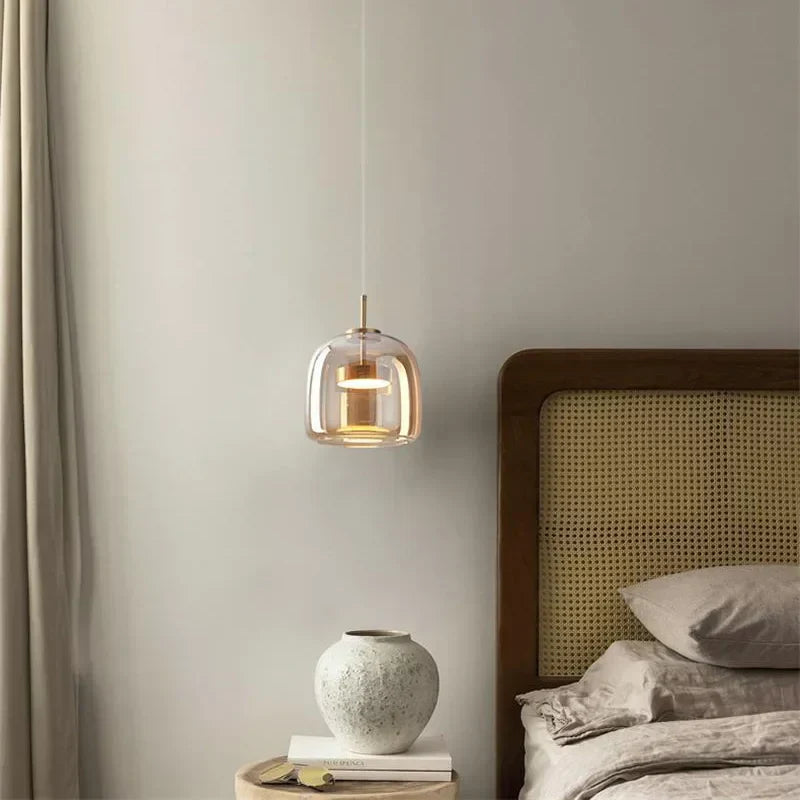 BAUHAUS | Transparent Light - Minimalistische Glazen Hanglamp