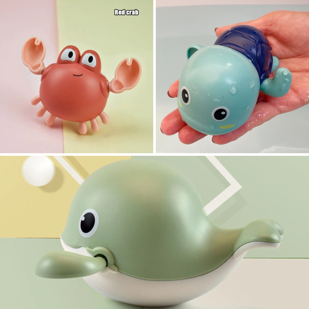 Bath Buddies | Eindeloos plezier in bad! - Zwemmende zeedieren