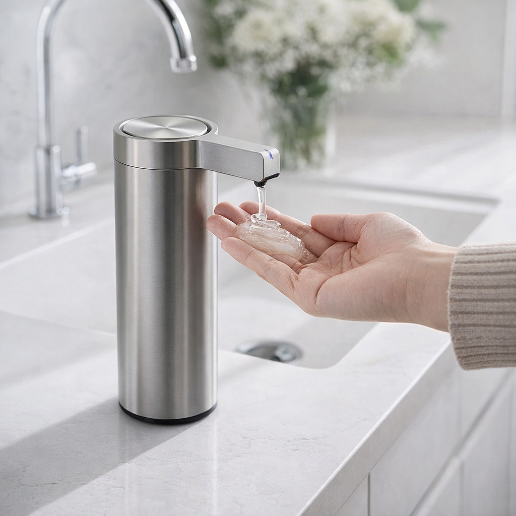 Automatische Zeepdispenser Sensor RVS | 100% Hygiënisch Zonder Aanraken