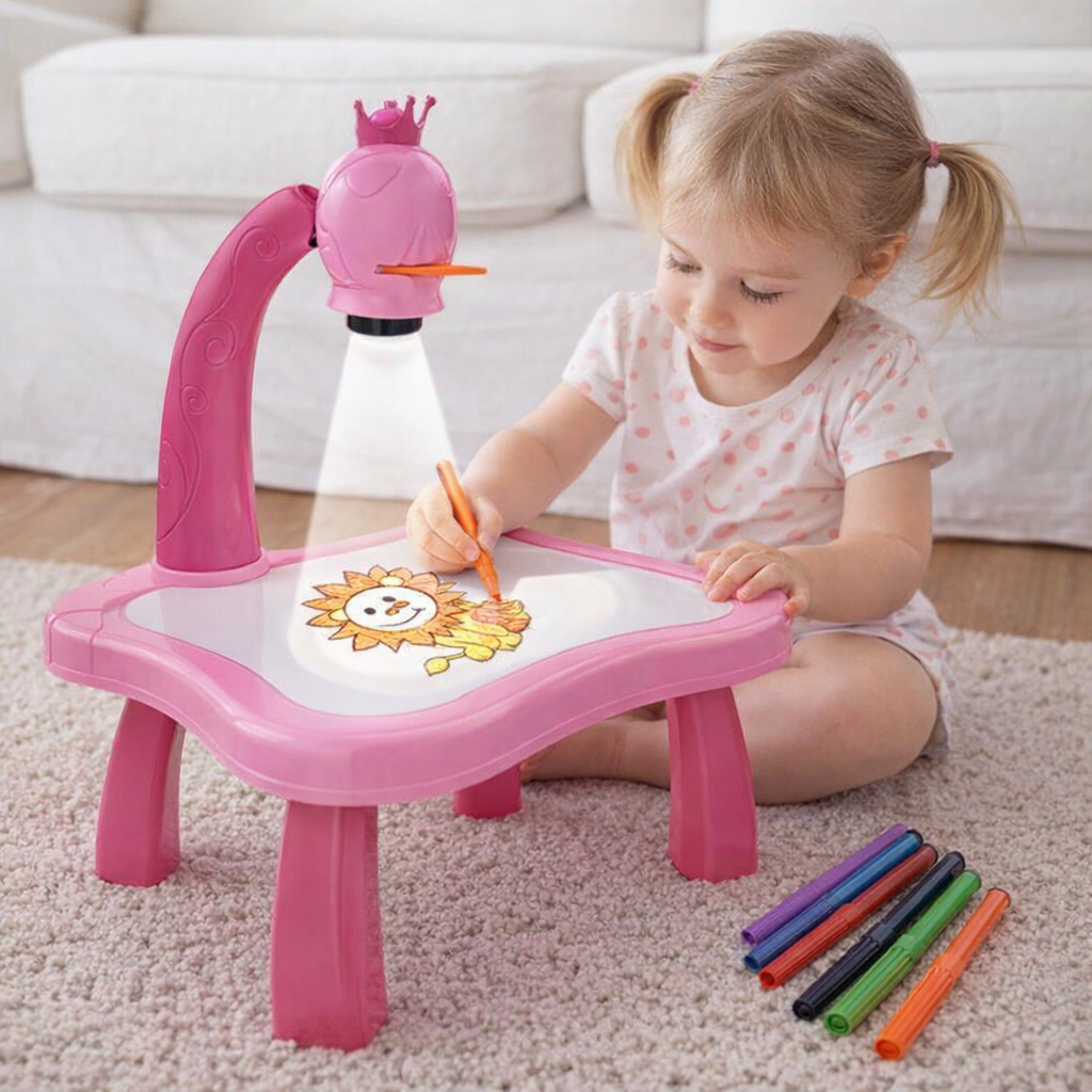 LED Tekentafel Kinderen Projector | Laat Kinderen Direct Beter Tekenen