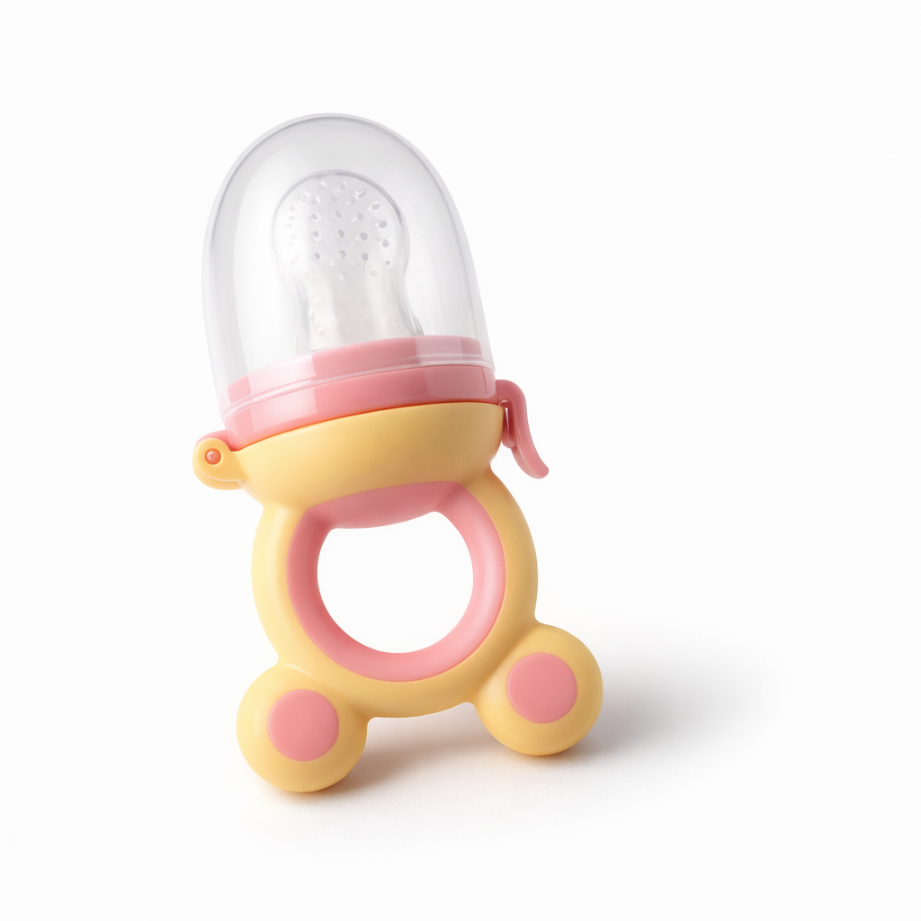 Baby Voedselfeeder Siliconen BPA-vrij | Veilig Eerste Hapjes Zonder Verslikken