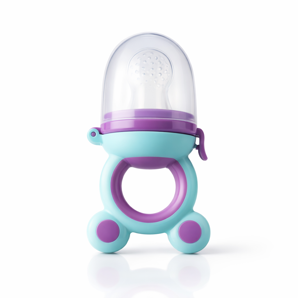 Baby Voedselfeeder Siliconen BPA-vrij | Veilig Eerste Hapjes Zonder Verslikken