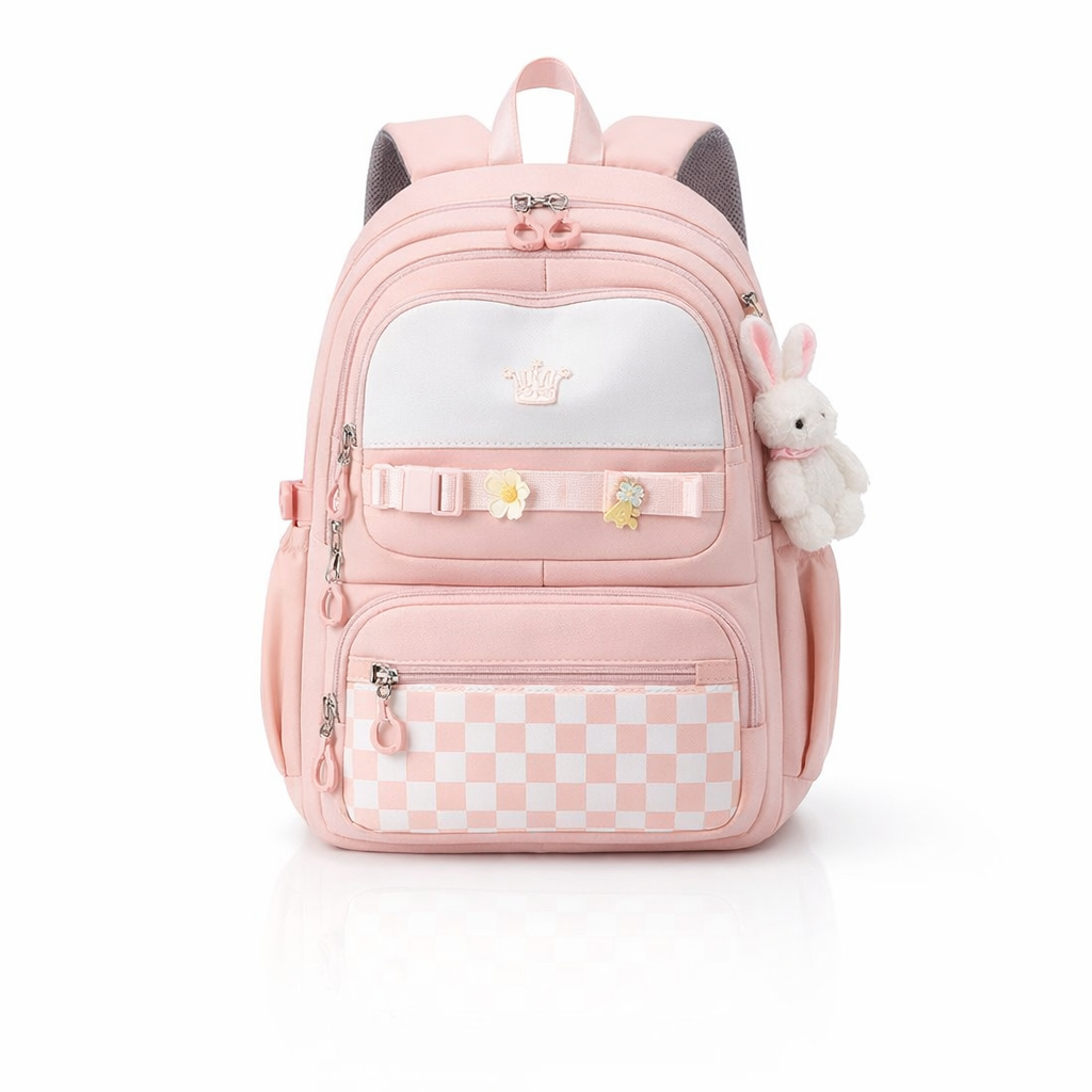 Schoolrugzak Laptopvak | Extra ruim & sterk | schooltas tiener zwart