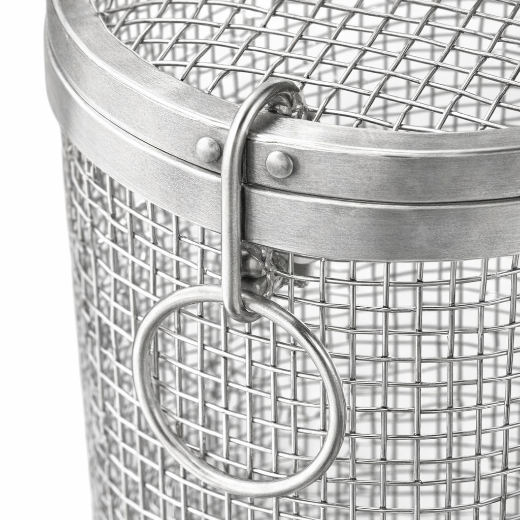 Grill Basket Cilinder | Gelijkmatig grillen | BBQ groente roosterGrill Basket Cilinder | Gelijkmatig grillen | BBQ groente rooster