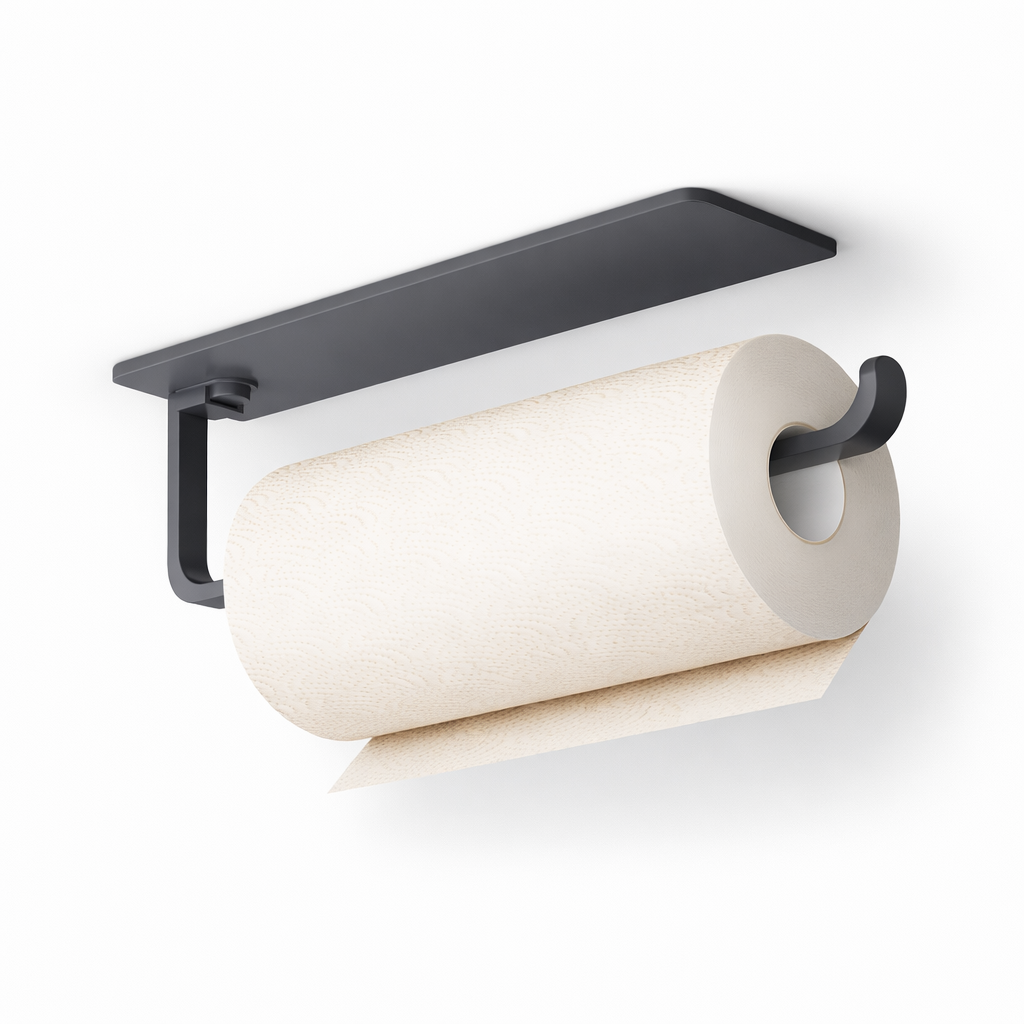 Keukenrolhouder Onder Kast | Ruimtebesparend | papierhouder keuken
