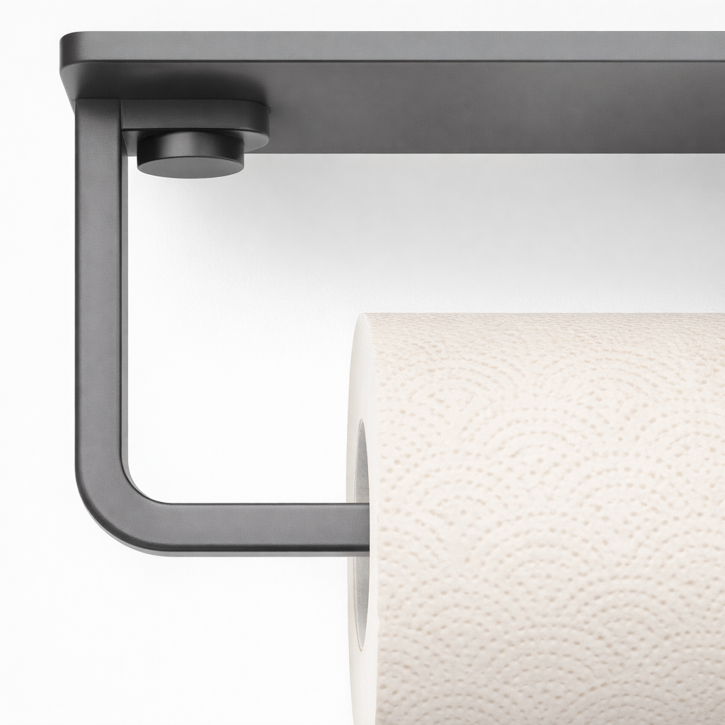Keukenrolhouder Onder Kast | Ruimtebesparend | papierhouder keuken