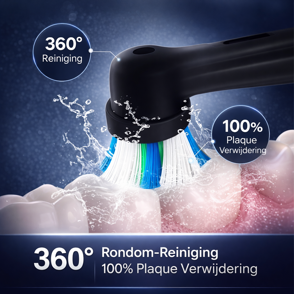 Oral-B iO Opzetborstels | Compatible met Series 2/3/4/5/6/7/8/9/10| tandenborstel kopjes