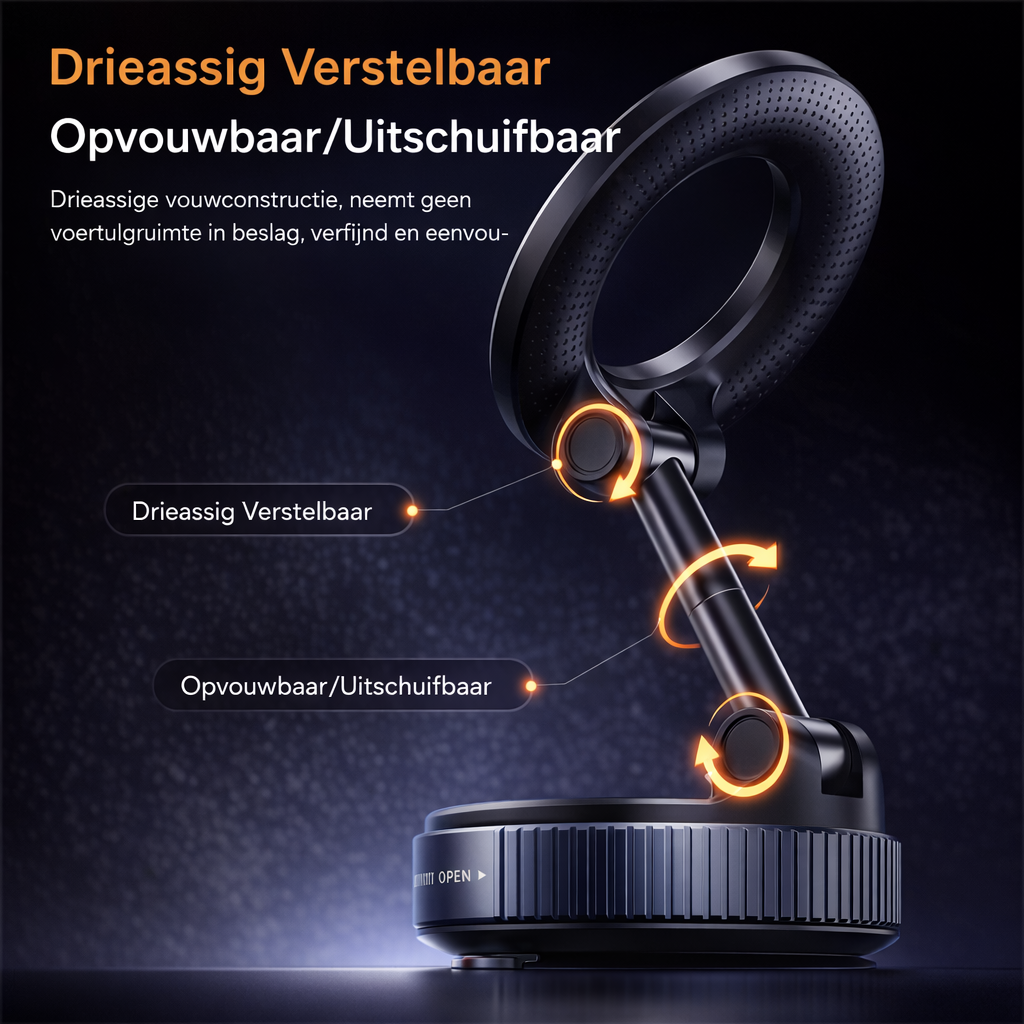Telefoonhouder Magnetisch | Extra sterke grip | auto houder 360