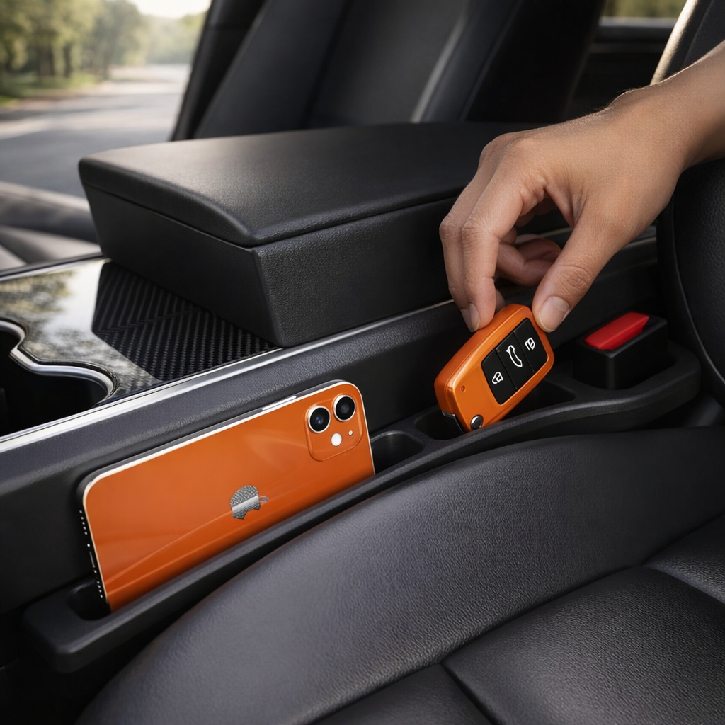 Auto Stoelvuller Set | Geen spullen meer kwijt | seat gap filler