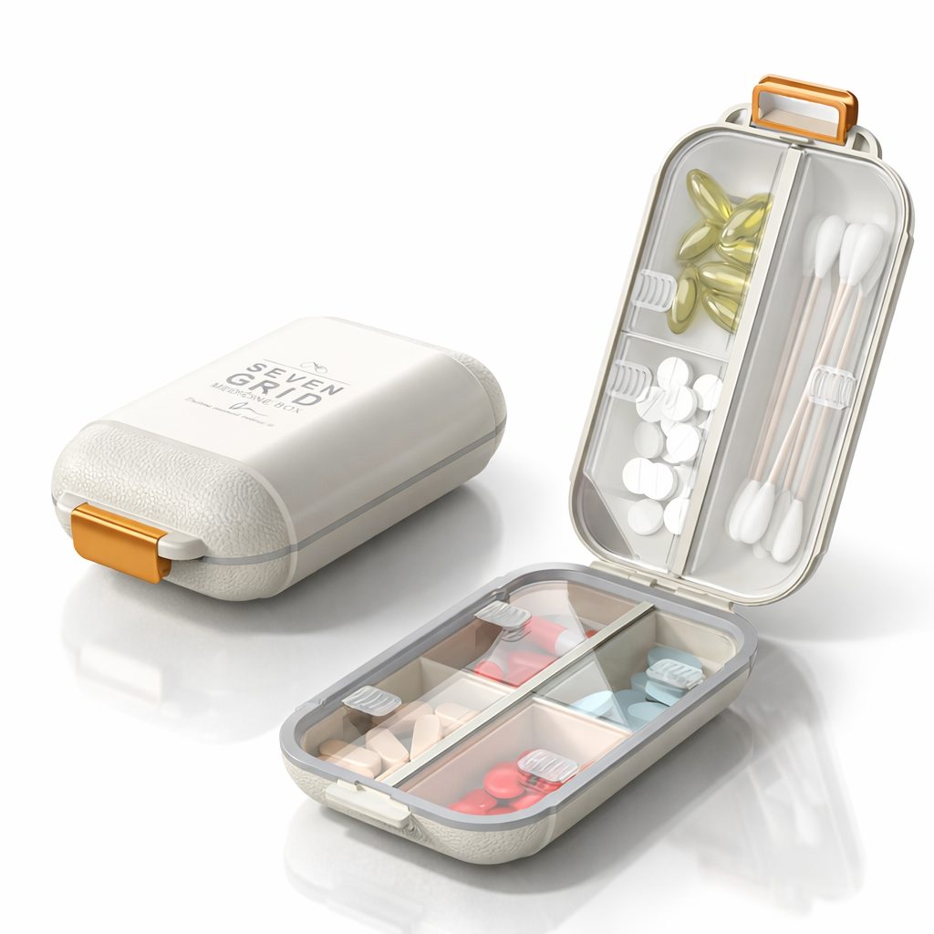 Medicijn Opbergdoos en Organizer | Stofvrij & compact