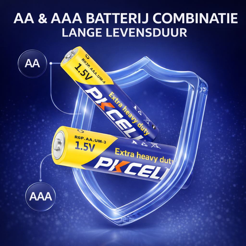 Batterijen AA AAA Set | Gaat langer mee | alkaline batterijen