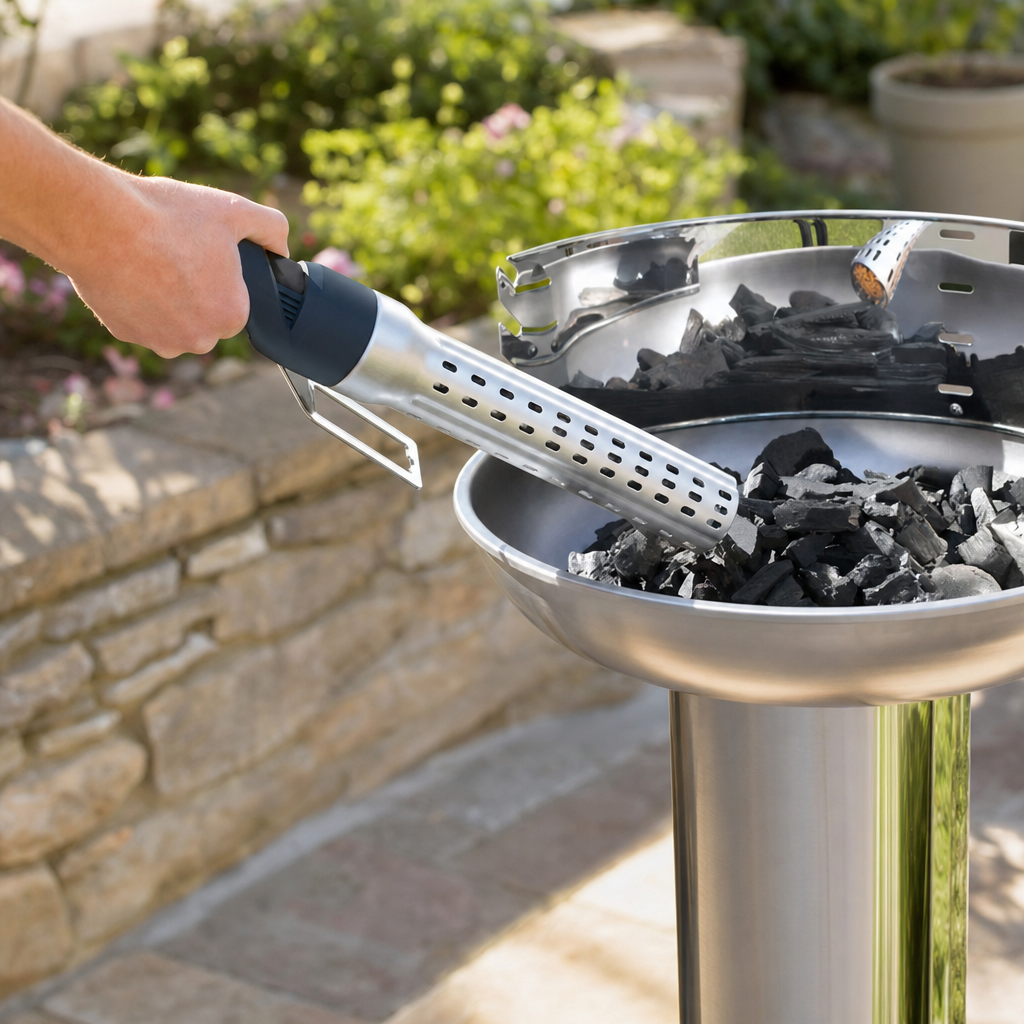 Kamaflame | Elektrische Kolenstarter voor Kamado BBQ | elektrische kolenstarter BBQ aansteker kamado starter