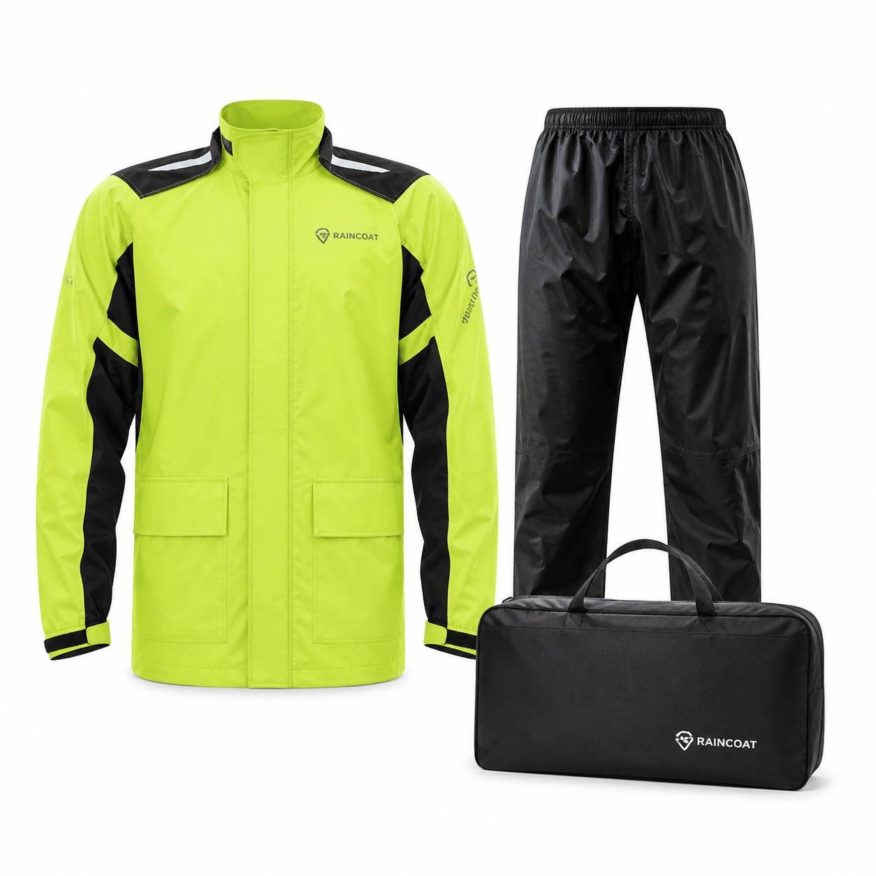 Waterdicht Outdoor Regenpak - StormShield - Reflecterend en Comfortabel