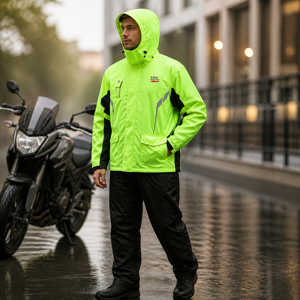Waterdicht Outdoor Regenpak - RainGuard - Lichtgewicht en Ademend