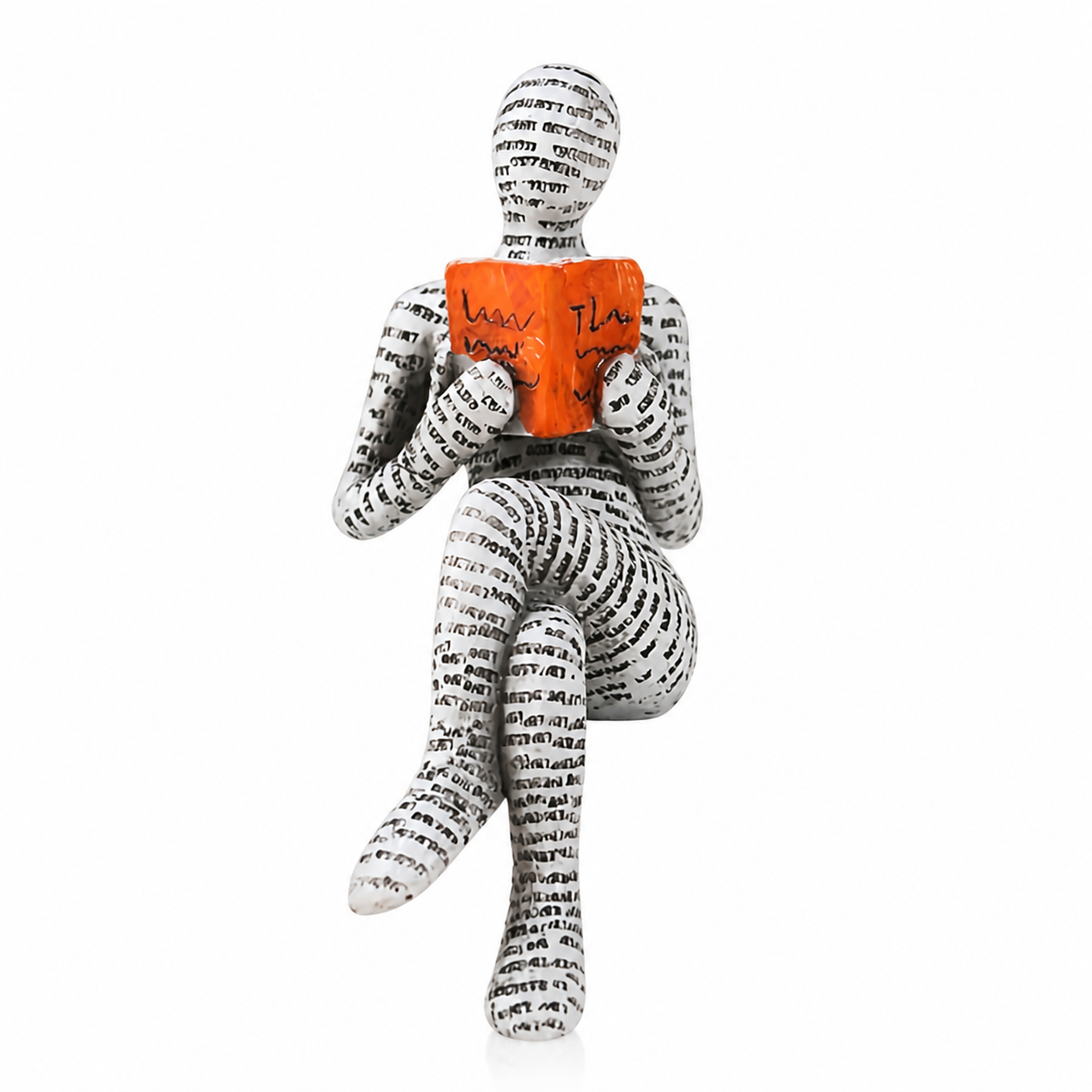 Een Moment voor Mij | Vrouwen Beeldje | Lezend Figuur | Sfeervolle Woondecoratie