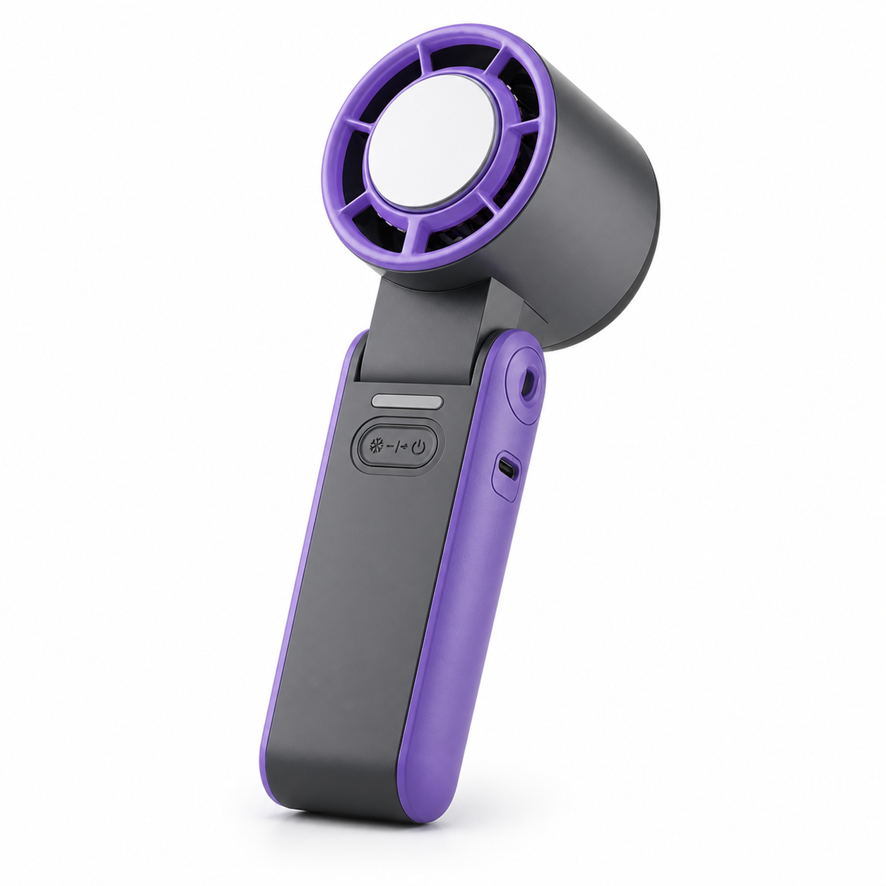 CoolBreeze | Draagbare handventilator | Draagbare Handventilator Oplaadbaar 3600mAh – 100 Windsnelheden Opvouwbare Mini Turboventilator voor Zomer en Onderweg