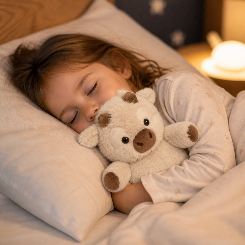 SnuggleMoo | Hooglander koe knuffel | Kawaii Hooglander Koe Knuffel 45cm – Zachte Pluche Troostknuffel tegen Eenzaamheid, Kalveren Cadeau voor Kinderen en Volwassenen