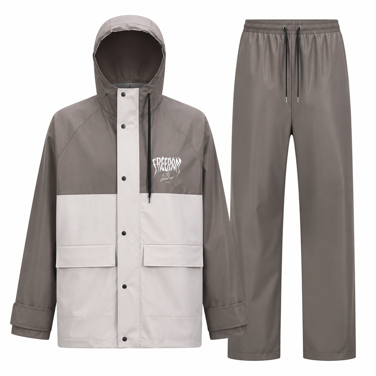 Waterdicht Outdoor Regenpak - TrekShield - Lange Regenjas en Regenbroek