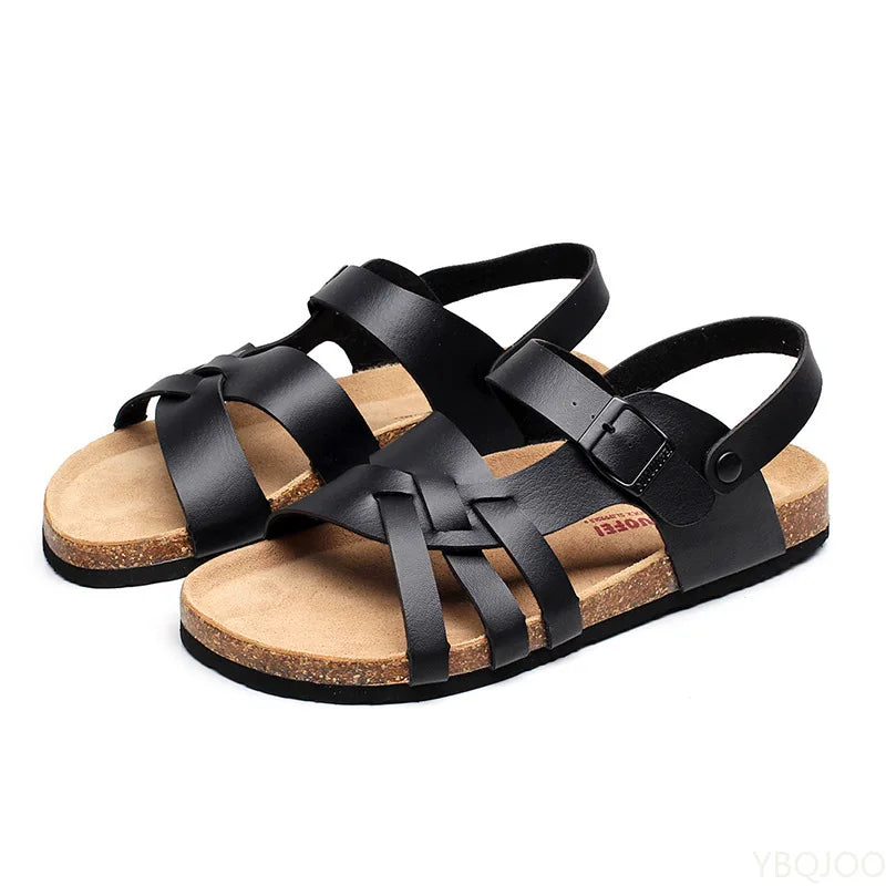 Orthopedische Leren Sandalen voor Optimale Ondersteuning