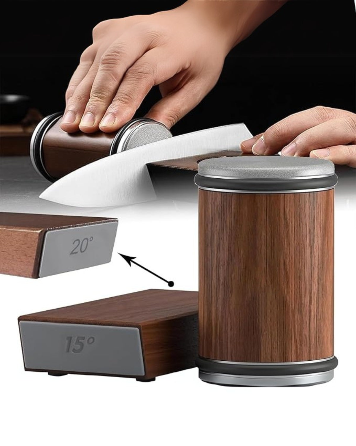 The Rolling Knife Sharpener