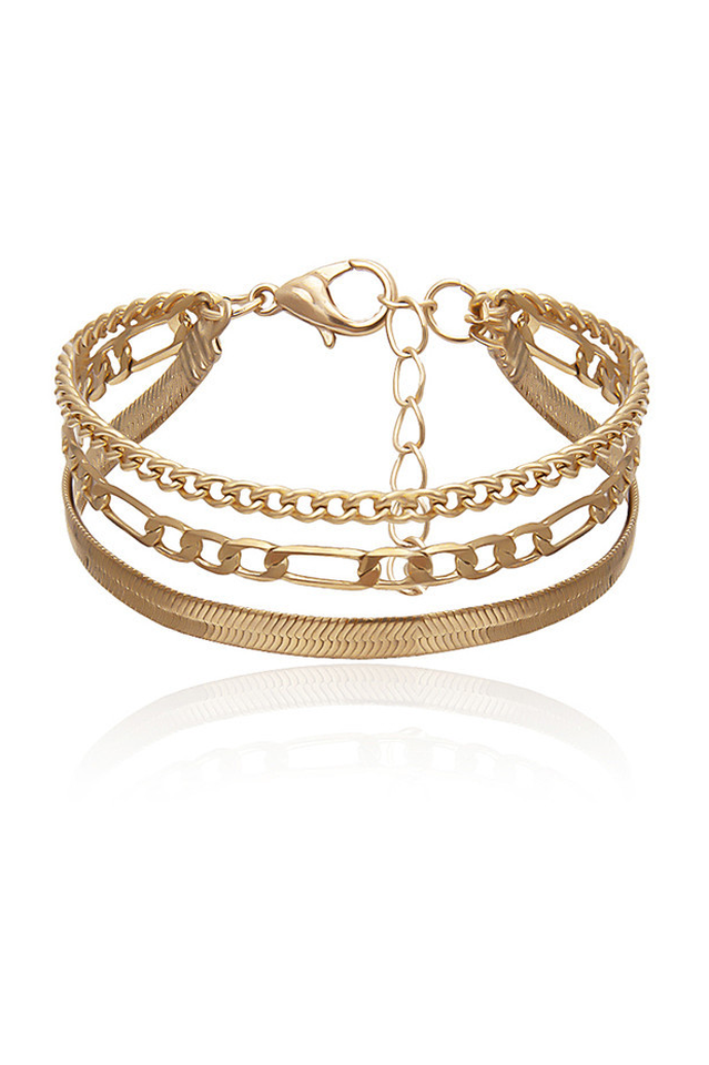 Visconte | Multilaags gouden Ketting armband voor Dames