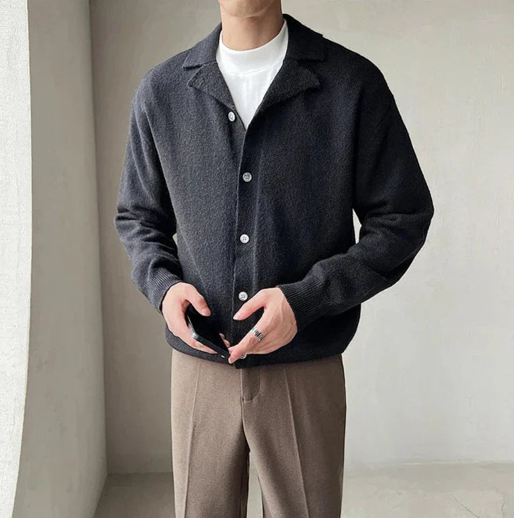 Oxford Autumn Cardigan | High Quality Materials - Warm and Cozy - Autumn - Ideal for Formal and Informal Occasions