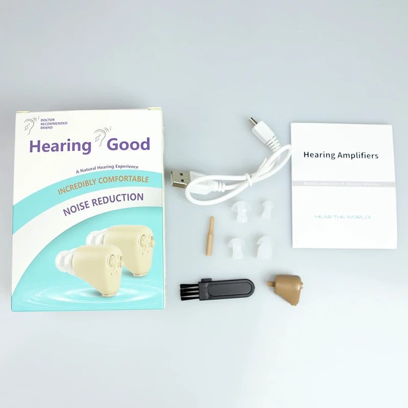 Discrete In-Ear Hoortoestellen | Gehoorapparaat | Kleine en Onzichtbare Hoortoestellen