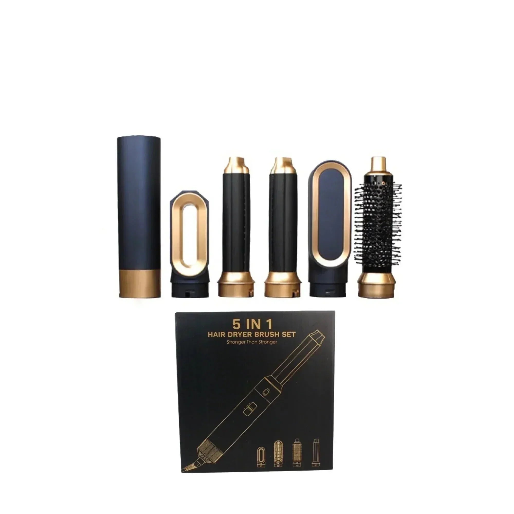 Glossify 5-in-1 Haarstyler | 1000W Föhnborstel met Ionentechnologie