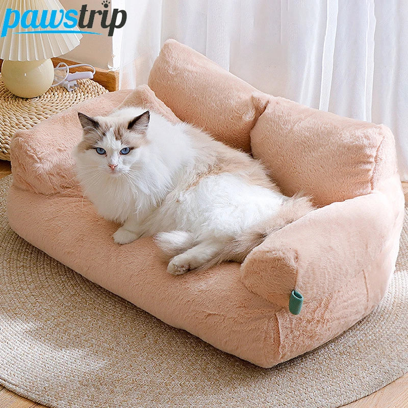 SofaLux | Luxe Kattenbed voor Winterse Gezelligheid en Comfort