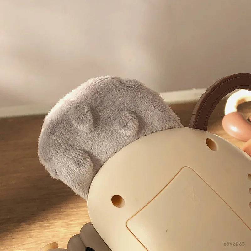 2-in-1 Baby Akkordeon en Rammelaar - Stimuleer de Zintuigen met Rustgevende Klanken