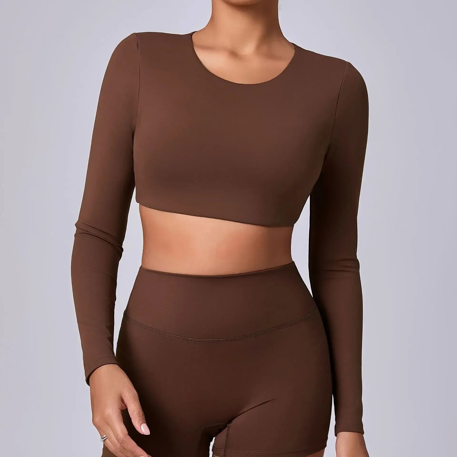 Stijlvolle Top Met Lange Mouwen