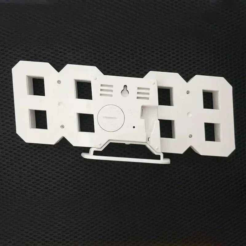 3D LED digitale klok Lichtgevende mode wandklok Multifunctionele creatieve USB-stekker