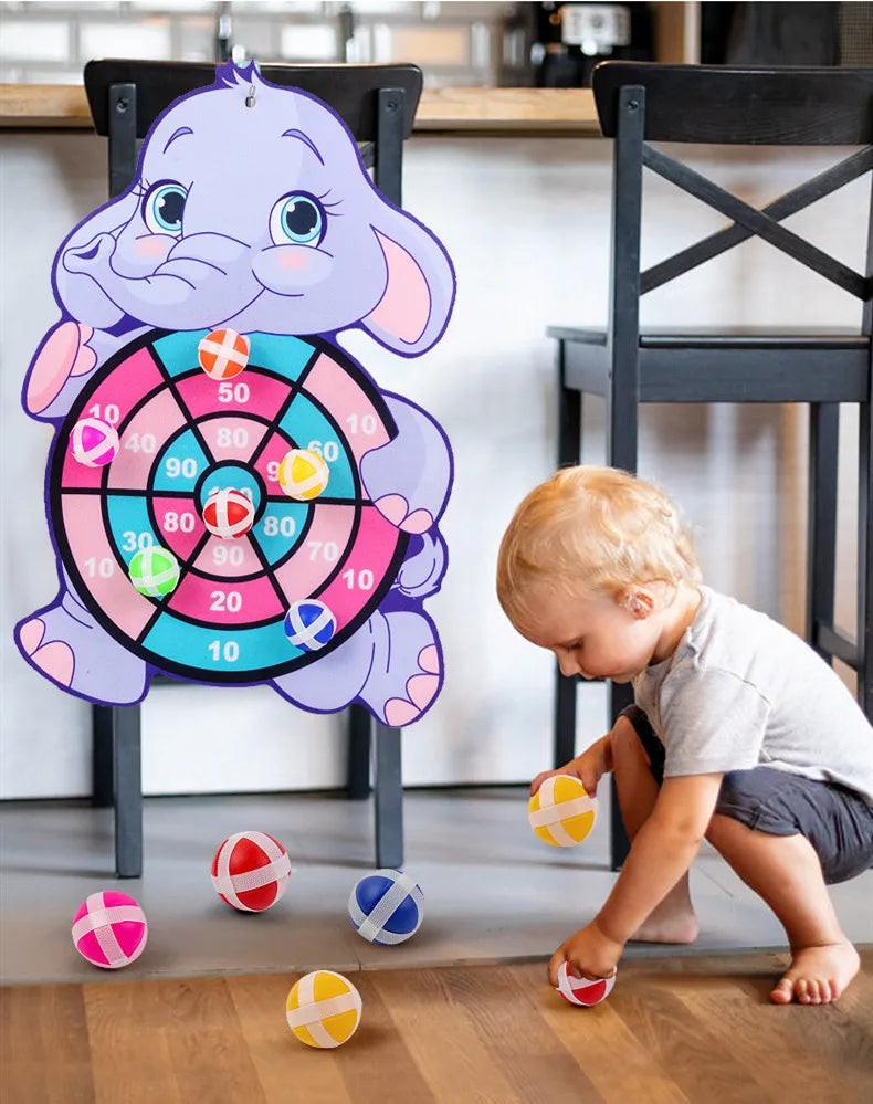 Montessori Dierenbord Speelgoed - Leerzaam Activiteitenbord voor Kinderen van 2-4 Jaar met Schattige Dierenprints