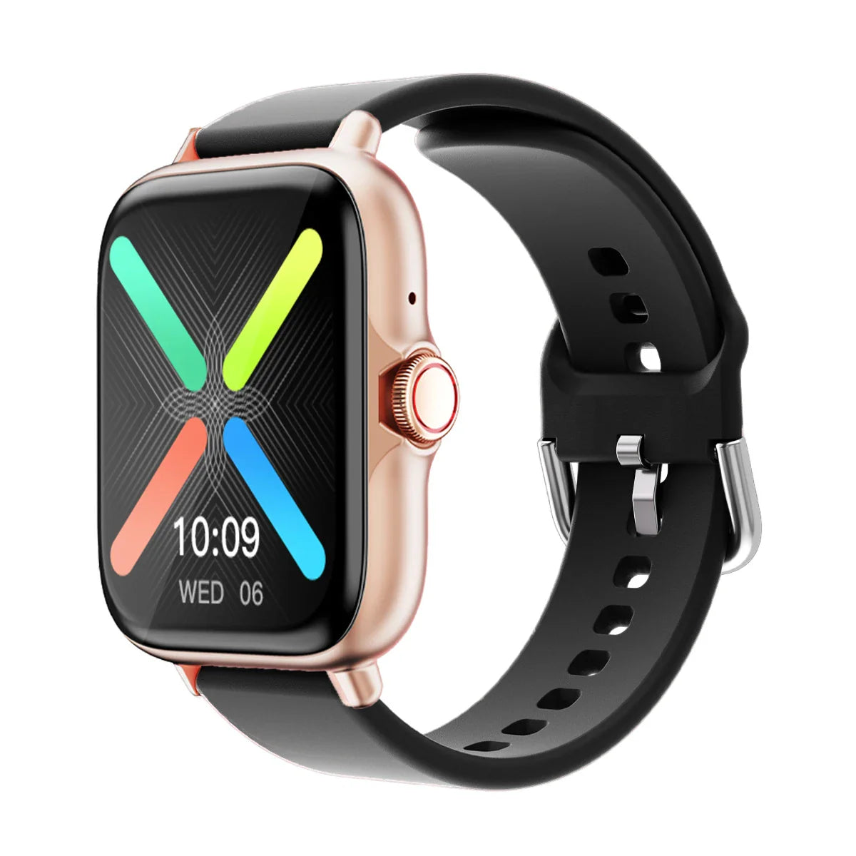 Waterdichte Smartwatch 1.83 Inch met Slaapmonitoring, Berichtenfunctie en Hartslagmeter – Geschikt voor iPhone en Android Smartphones