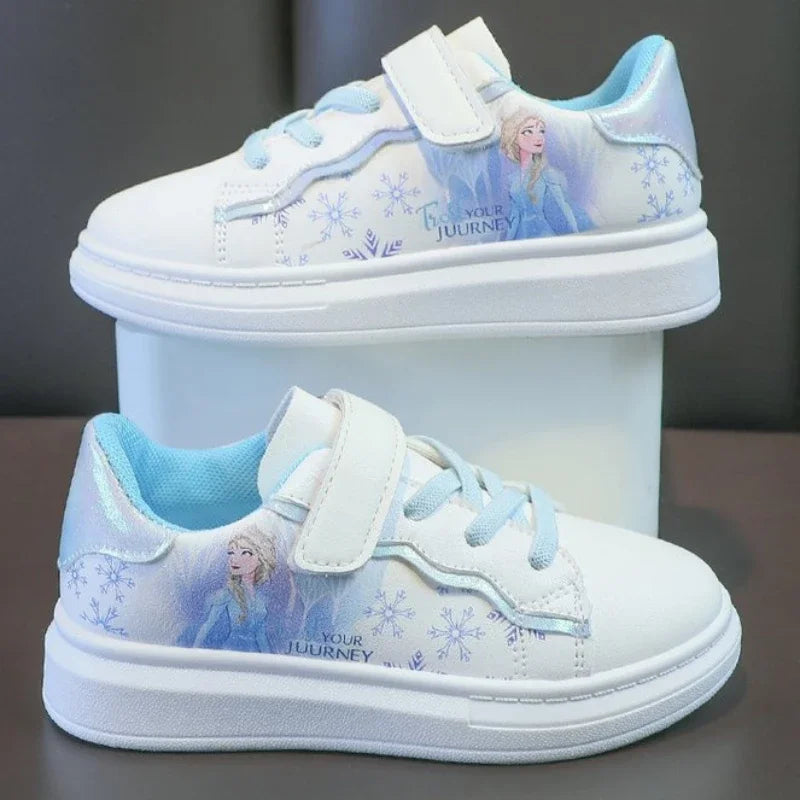 Frozen Sneakers Voor Meisjes | Elsa Geïnspireerde Sportschoenen - Stijlvol & Comfortabel Voor School