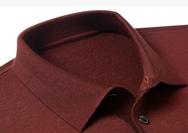 Slim fit wool autumn sweater | High quality materials - Warm and cozy - autumn - Ideal for formal and informal occasions